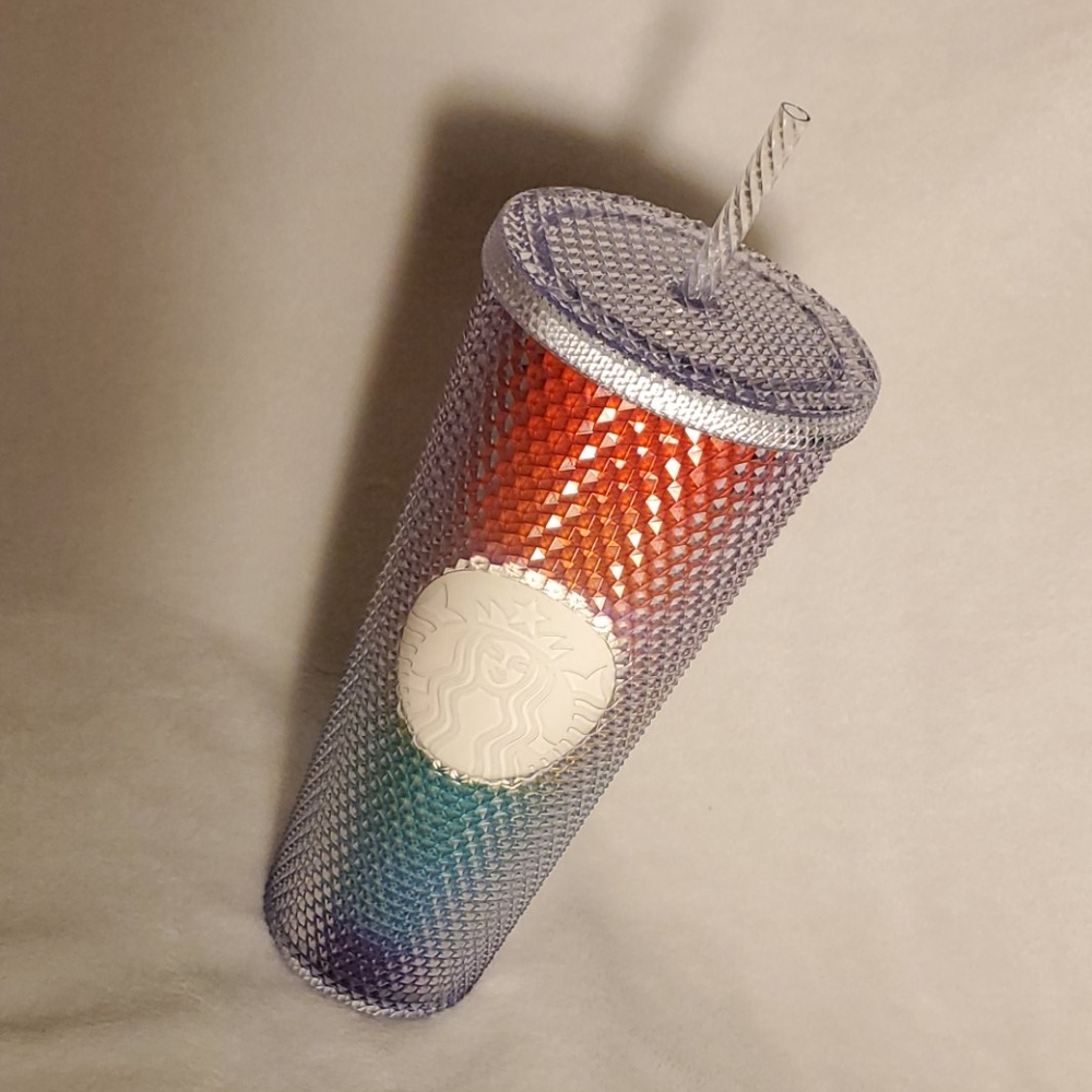 Starbucks Rainbow Studded Tumbler